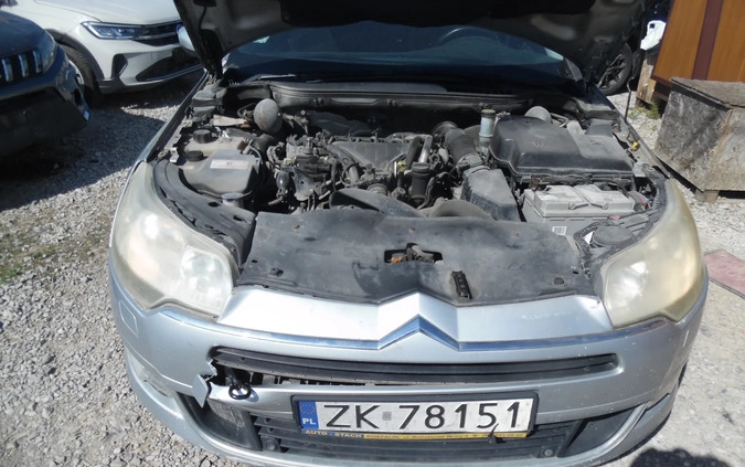 Citroen C5 cena 7900 przebieg: 237000, rok produkcji 2008 z Wyrzysk małe 254